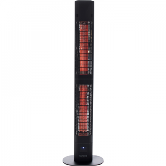 SUNRED | Heater | RD-DARK-3000L, Valencia Dark Lounge | Infrared | 3000 W | Black | IP55