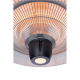 SUNRED | Heater | ARTIX C-HW, Compact Bright Hanging | Infrared | 1500 W | White | IP24
