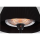 SUNRED | Heater | ARTIX SB BASIC, Bright Standing | Infrared | 2100 W | Black | IP44