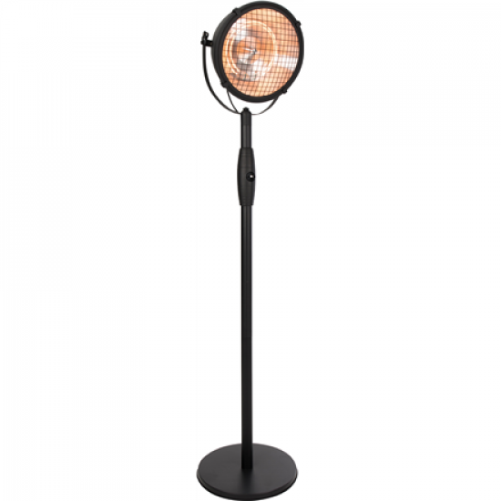 SUNRED | Heater | RSS19, Indus Bright Standing | Infrared | 2100 W | Black | IP54