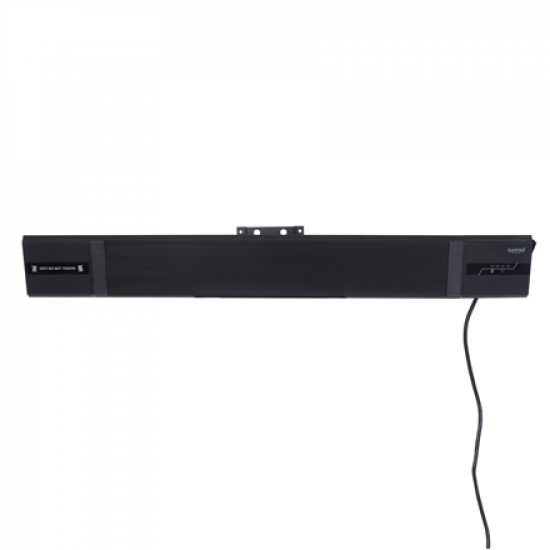 SUNRED | Heater | NER-2400, Nero Wall/Hanging | Infrared | 2400 W | Black | IP55