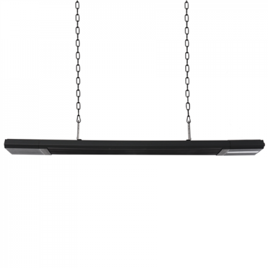 SUNRED | Heater | NER-2400, Nero Wall/Hanging | Infrared | 2400 W | Black | IP55