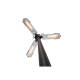 SUNRED | Heater | PH10, Bright Parasol | Infrared | 2000 W | Black/Silver | IP34