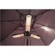 SUNRED | Heater | PH10, Bright Parasol | Infrared | 2000 W | Black/Silver | IP34