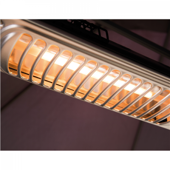 SUNRED | Heater | PH10, Bright Parasol | Infrared | 2000 W | Black/Silver | IP34