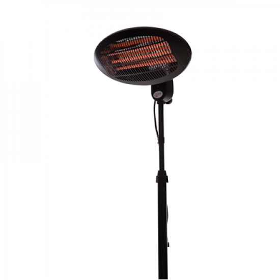 SUNRED | Heater | SMQ2000A, Elekra Quartz Standing | Infrared | 2000 W | Black | IP34