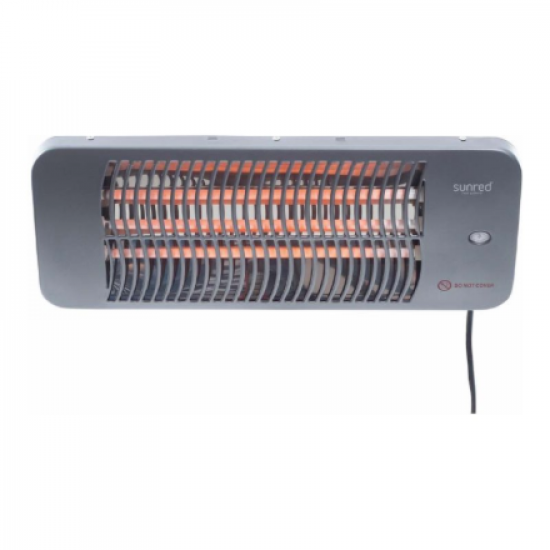 SUNRED | Heater | LUG-2000W, Lugo Quartz Wall | Infrared | 2000 W | Grey | IP24