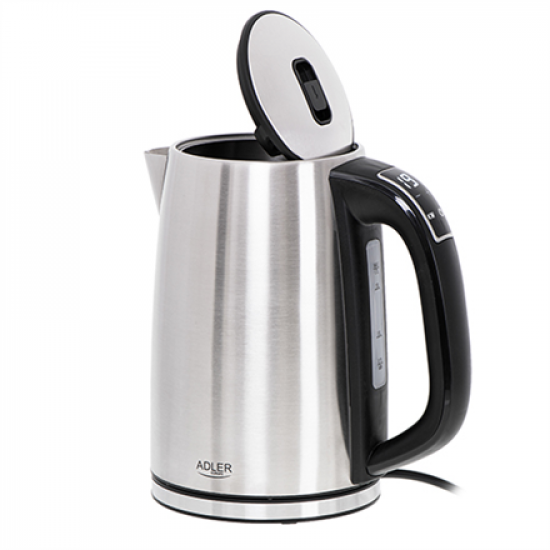 Adler | Kettle | AD 1340 | Electric | 2200 W | 1.7 L | Stainless steel | 360° rotational base | Inox