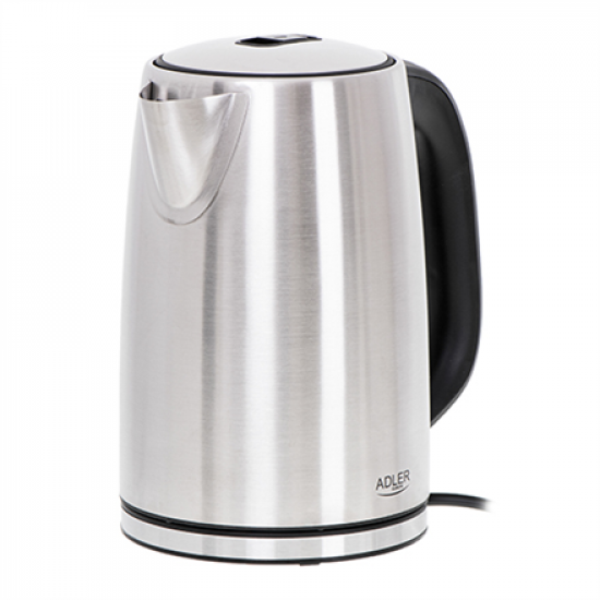 Adler | Kettle | AD 1340 | Electric | 2200 W | 1.7 L | Stainless steel | 360° rotational base | Inox