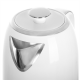Adler | Kettle | AD 1341 | Electric | 2200 W | 1.7 L | Stainless steel | 360° rotational base | White