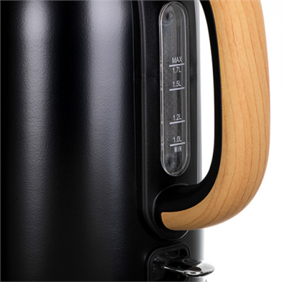 Camry | Kettle | CR 1342 | Electric | 2200 W | 1.7 L | Stainless steel | 360° rotational base | Black