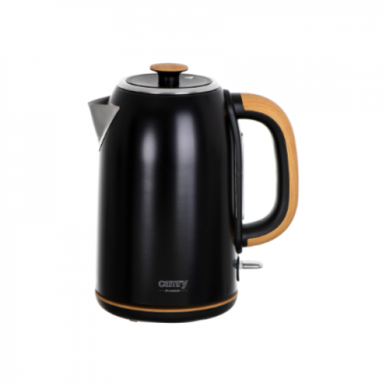 Camry | Kettle | CR 1342 | Electric | 2200 W | 1.7 L | Stainless steel | 360° rotational base | Black