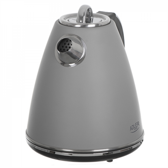 Adler | Kettle | AD 1343g | Electric | 2200 W | 1.5 L | Stainless steel | 360° rotational base | Grey