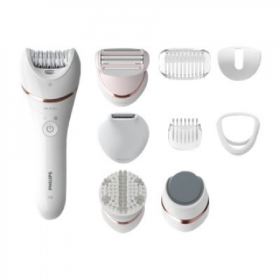 Philips | Epilator | BRE740/10 | Operating time (max) 40 min | Number of power levels N/A | Wet & Dry | White