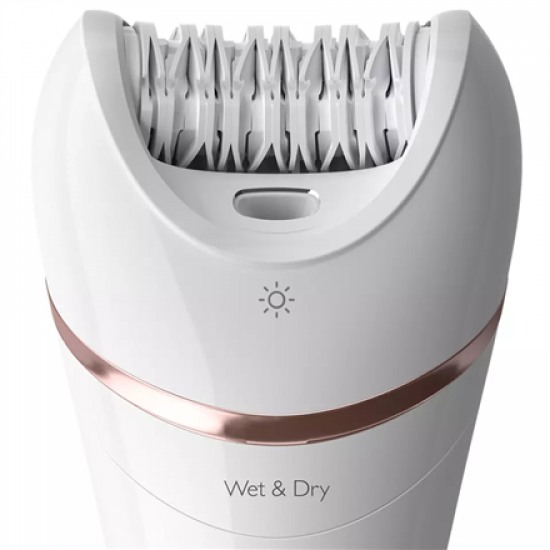 Philips | Epilator | BRE740/10 | Operating time (max) 40 min | Number of power levels N/A | Wet & Dry | White