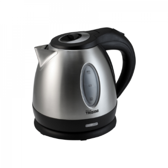 Tristar | Jug Kettle | WK-1323 | Standard | 1500 W | 1.2 L | Stainless steel | 360° rotational base | Silver