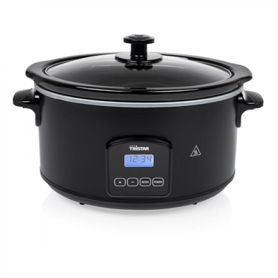 Tristar | Digital Slowcooker | VS-3920 | 210 W | Stainless steel | 4.5 L | Number of programs 4 | Black