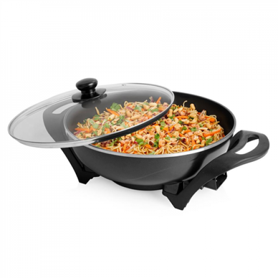 Tristar | Electric Wok | PZ-9130 | 1500 W | Stainless steel | 4.5 L | Black