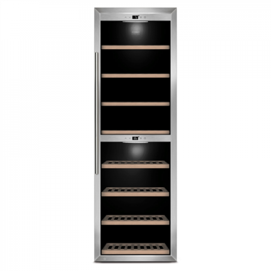 Caso | Wine Cooler | WineComfort 1800 Smart | Energy efficiency class G | Free standing | Bottles capacity 180 | Stainless steel
