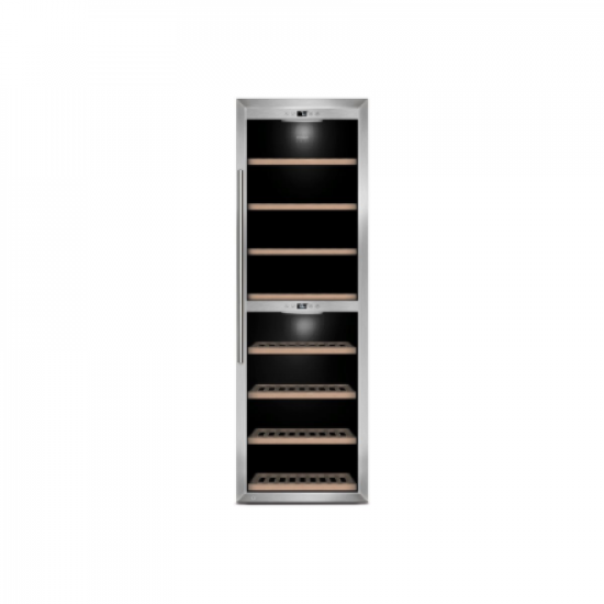 Caso | Wine Cooler | WineComfort 1800 Smart | Energy efficiency class G | Free standing | Bottles capacity 180 | Stainless steel