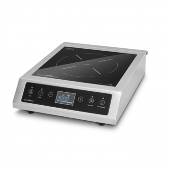 Caso | Hob | Gastro 3500 Eco | Number of burners/cooking zones 1 | Touch | Black/Stainless Steel | Induction