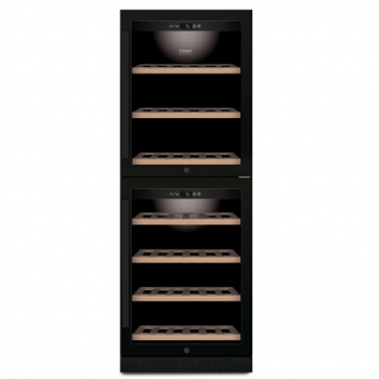Caso | Wine Cooler | WineChef Pro 126-2D | Energy efficiency class G | Free standing | Bottles capacity 126 | Black