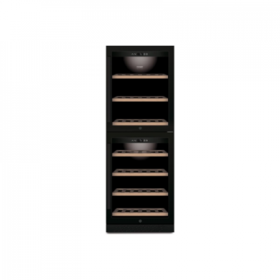 Caso | Wine Cooler | WineChef Pro 126-2D | Energy efficiency class G | Free standing | Bottles capacity 126 | Black