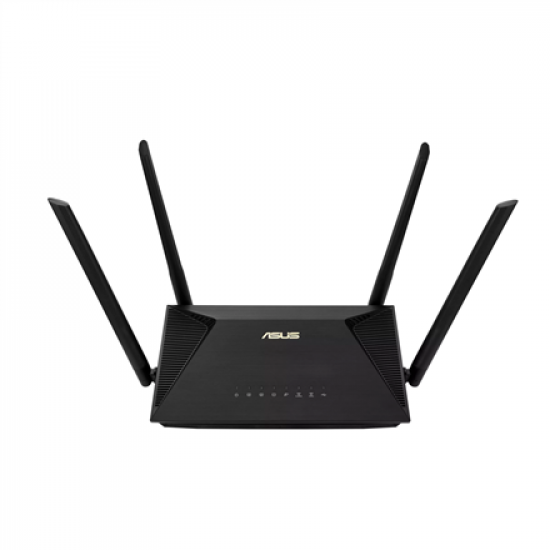 Wi-Fi 6 Wireless Dual Band Gigabit Router | RT-AX1800U | 802.11ax | Ethernet LAN (RJ-45) ports 3 | Mesh Support No | MU-MiMO Yes | No mobile broadband | Antenna type External | 1xUSB