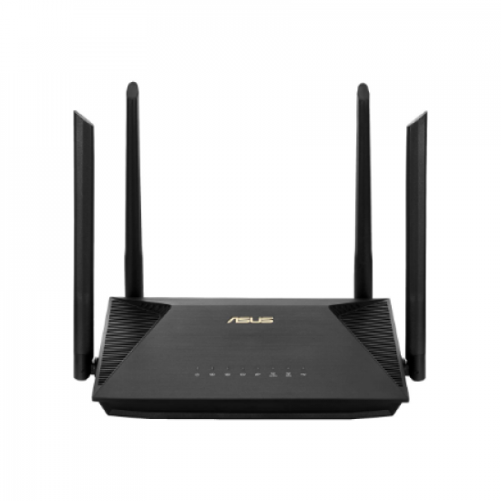 Wi-Fi 6 Wireless Dual Band Gigabit Router | RT-AX1800U | 802.11ax | Ethernet LAN (RJ-45) ports 3 | Mesh Support No | MU-MiMO Yes | No mobile broadband | Antenna type External | 1xUSB