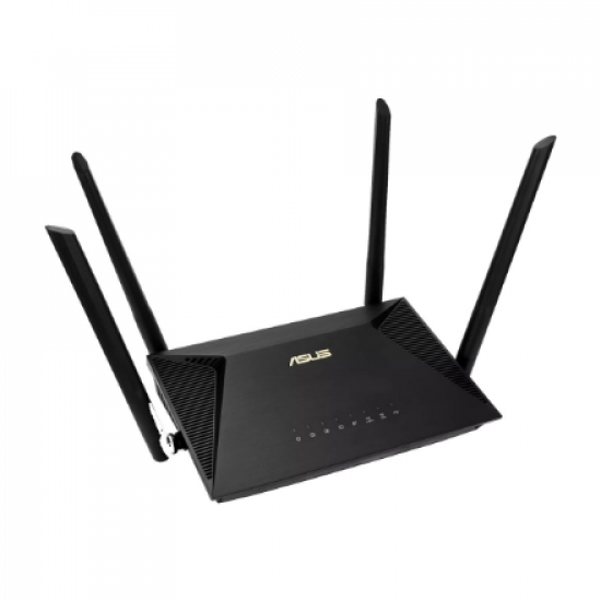 Wi-Fi 6 Wireless Dual Band Gigabit Router | RT-AX1800U | 802.11ax | Ethernet LAN (RJ-45) ports 3 | Mesh Support No | MU-MiMO Yes | No mobile broadband | Antenna type External | 1xUSB