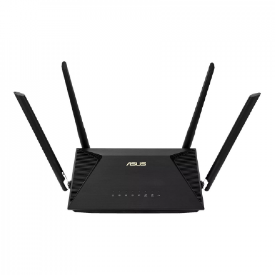 Wi-Fi 6 Wireless Dual Band Gigabit Router | RT-AX1800U | 802.11ax | Ethernet LAN (RJ-45) ports 3 | Mesh Support No | MU-MiMO Yes | No mobile broadband | Antenna type External | 1xUSB