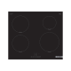 Bosch | Hob | PUE611BB5E | Induction | Number of burners/cooking zones 4 | Touch | Timer | Black