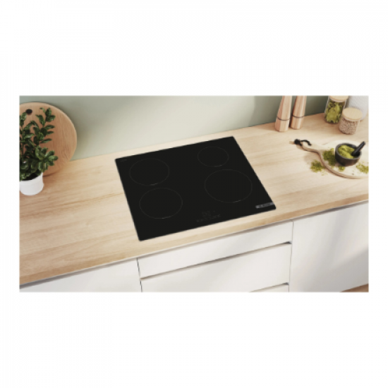 Bosch | Hob | PUE611BB5E | Induction | Number of burners/cooking zones 4 | Touch | Timer | Black