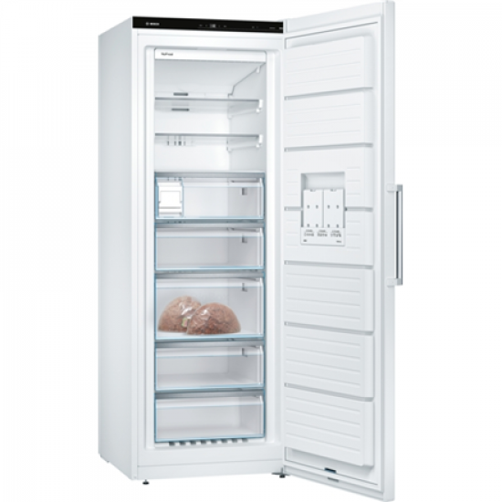 Bosch | Freezer | GSN58AWDP Serie 6 | Energy efficiency class D | Upright | Free standing | Height 191 cm | Total net capacity 366 L | No Frost system | White