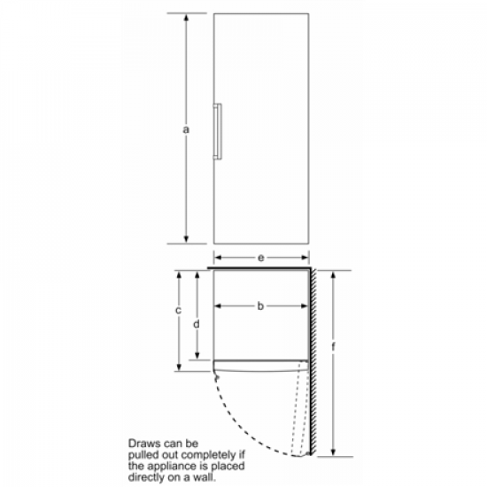 Bosch | Freezer | GSN58AWDP Serie 6 | Energy efficiency class D | Upright | Free standing | Height 191 cm | Total net capacity 366 L | No Frost system | White