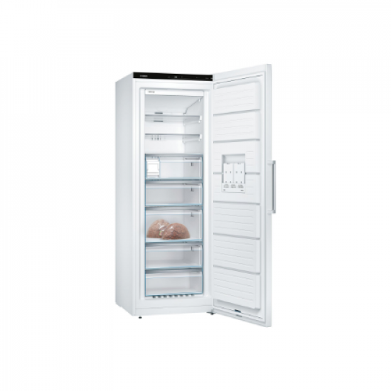 Bosch | Freezer | GSN58AWDP Serie 6 | Energy efficiency class D | Upright | Free standing | Height 191 cm | Total net capacity 366 L | No Frost system | White