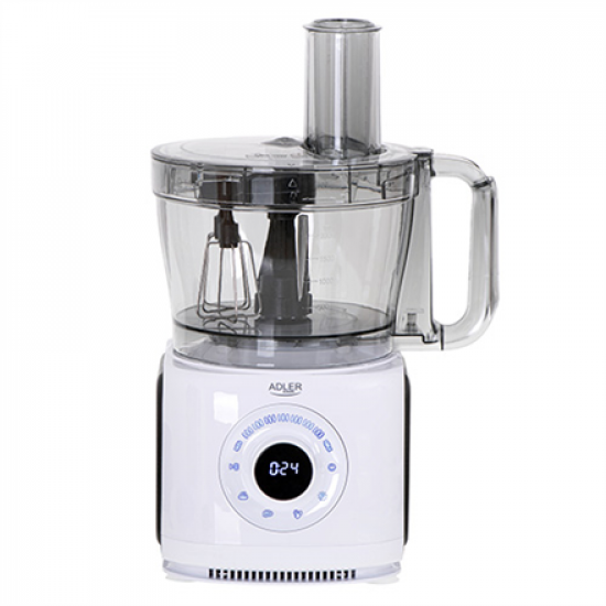 Adler | LCD Food Processor 12in1 | AD 4224 | Yes | White/Black