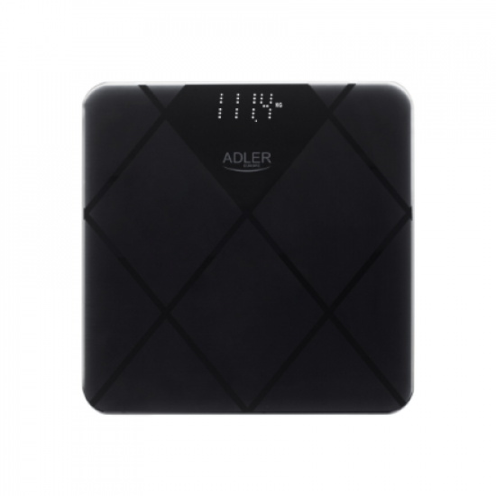 Adler | Bathroom Scale | AD 8169 | Maximum weight (capacity) 180 kg | Accuracy 100 g | Graphite/Black