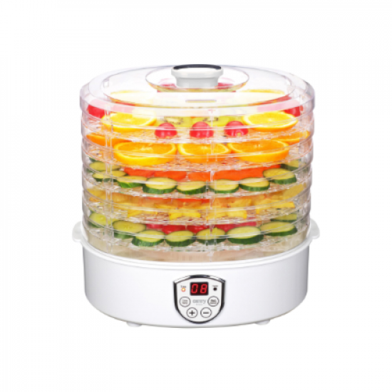 Camry | Food Dehydrator | CR 6659 | Power 240 W | Number of trays 5 | Temperature control | Integrated timer | White