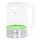 Mesko | Kettle | MS 1301w | Electric | 1850 W | 1.7 L | Glass/Stainless steel | 360° rotational base | White
