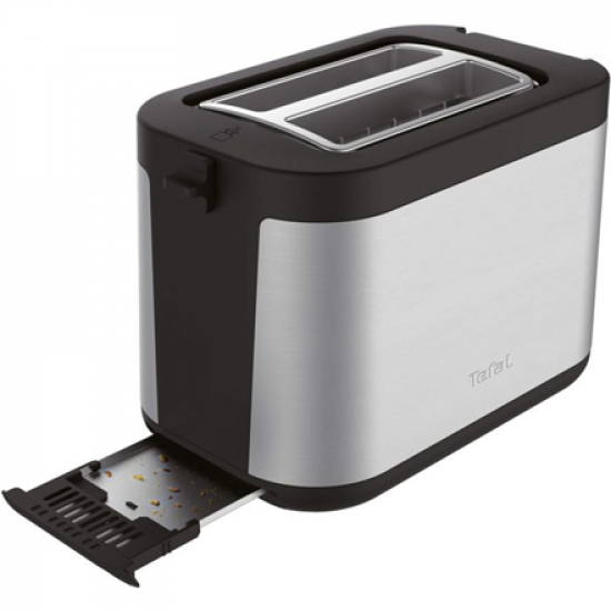 TEFAL | Toaster | TT340830 | Number of slots 2 | Housing material Stainless steel | Stainless Steel/Black