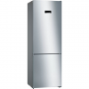 Bosch | Refrigerator | KGN49XLEA | Energy efficiency class E | Free standing | Combi | Height 203 cm | No Frost system | Fridge net capacity 330 L | Freezer net capacity 108 L | Display | 40 dB | Stainless steel