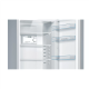 Bosch | Refrigerator | KGN36NLEA | Energy efficiency class E | Free standing | Combi | Height 186 cm | No Frost system | Fridge net capacity 216 L | Freezer net capacity 89 L | 42 dB | Stainless steel