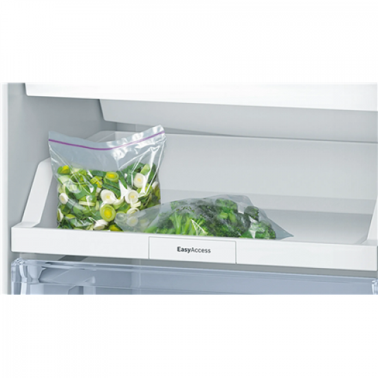 Bosch | Refrigerator | KGN36NLEA | Energy efficiency class E | Free standing | Combi | Height 186 cm | No Frost system | Fridge net capacity 216 L | Freezer net capacity 89 L | 42 dB | Stainless steel