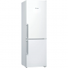 Bosch | Refrigerator | KGV366WEP | Energy efficiency class E | Free standing | Combi | Height 186 cm | Fridge net capacity 214 L | Freezer net capacity 94 L | 39 dB | White