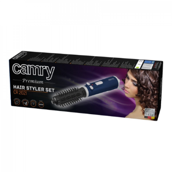Camry | Hair Styler | CR 2021 | Warranty 24 month(s) | Number of heating levels 3 | 1000 W | White/Pink