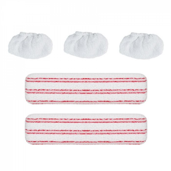 Polti | Vaporetto Kit of 2 Cloths and 3 Sockettes | PAEU0324