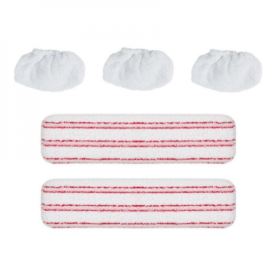 Polti | Vaporetto Kit of 2 Cloths and 3 Sockettes | PAEU0324