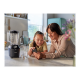 Philips Blender | HR2291/01 3000 Series | Tabletop | 600 W | Jar material Glass | Jar capacity 2 L | Ice crushing | Black