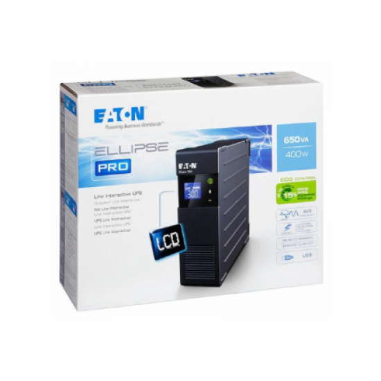 Eaton | UPS | Ellipse PRO 650 DIN | 650 VA | 400 W